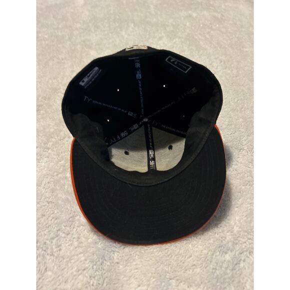 Orioles Hat New Era Cool Base Fitted 7 1/4 Baseball Cap Embroidered Made in USA - Picture 8 of 11